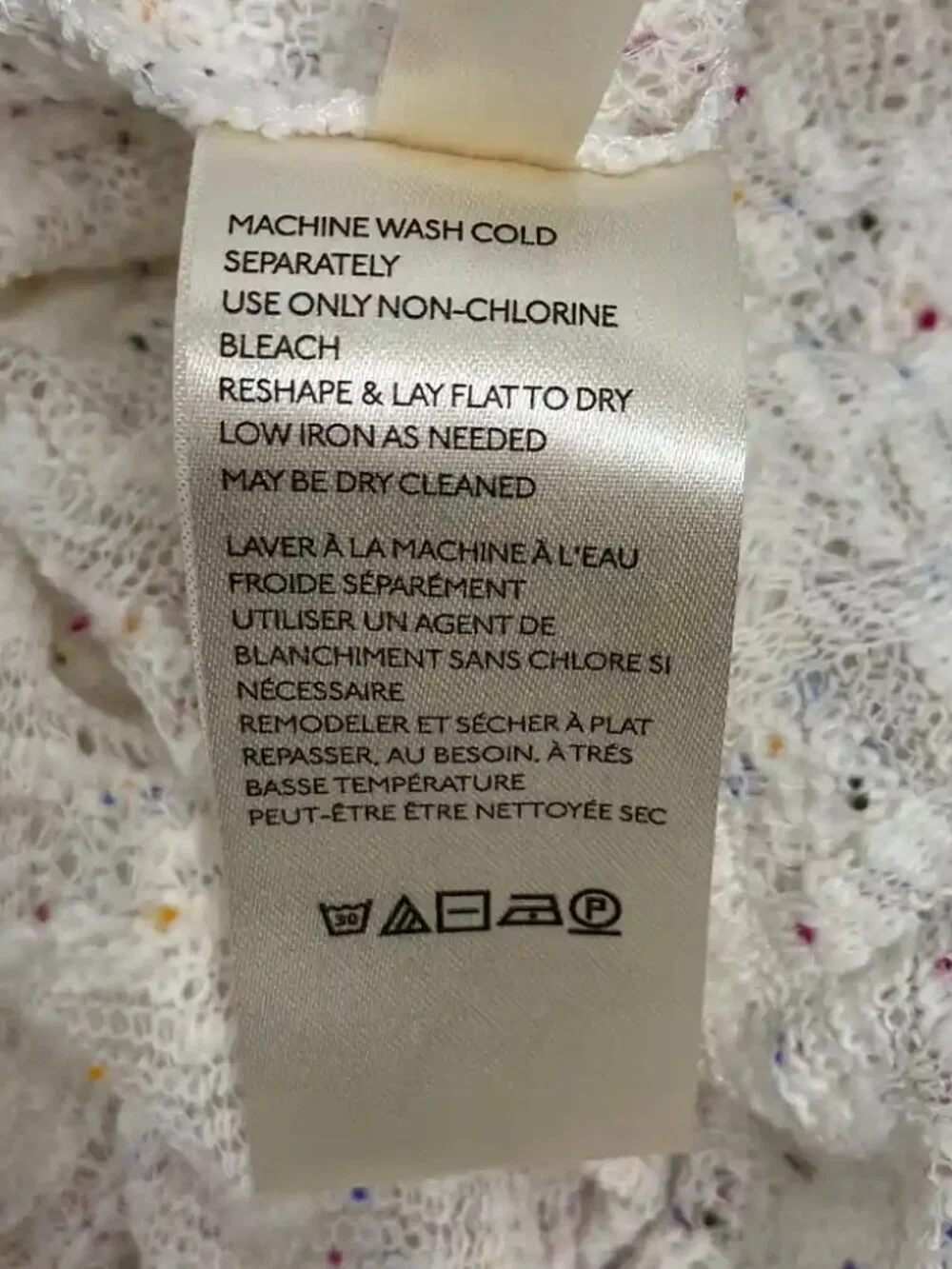Free People Baja Babe Confetti Speckled Hacci Hoodie Sweater